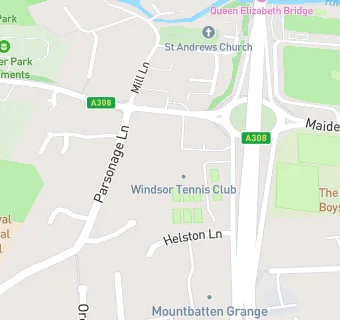 map for Windsor Lawn Tennis Club