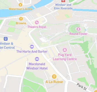 map for Horse And Groom