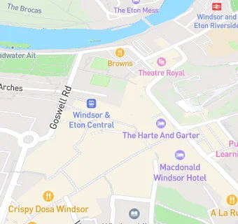 map for Bills Restaurant Windsor