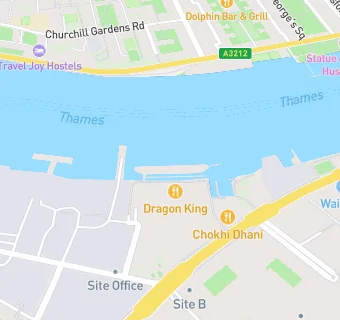 map for The Battersea Barge