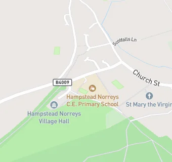 map for Hampstead Norreys C.E. Primary School