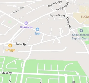 map for Newton Care Home