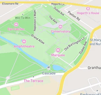 map for Colicci ( Chiswick House and Gardens Cafe)