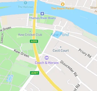 map for The Coach & Horses