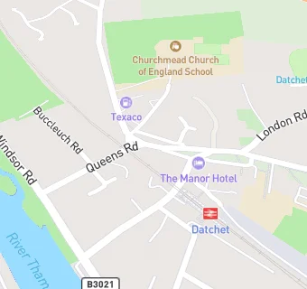 map for Datchet Grill