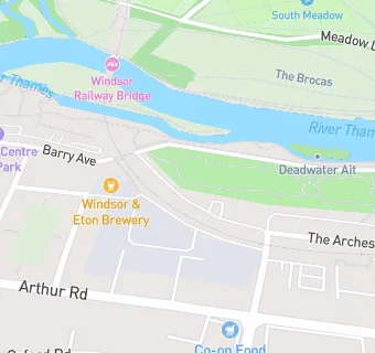 map for Cafe On The River