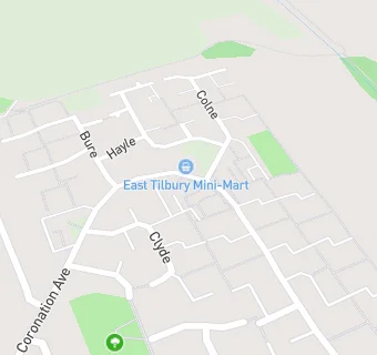 map for East Tilbury Medical Centre