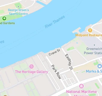 map for The Trafalgar Rowing Centre