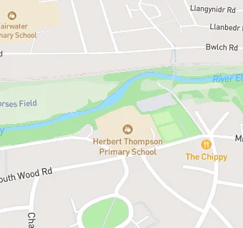 map for Herbert Thompson FOOD Club