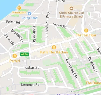 map for Blackheath Pms