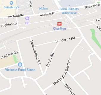 map for Slimming World Blackheath & Charlton