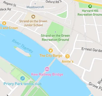 map for City Barge