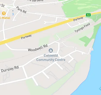 map for Cotswold Community Centre