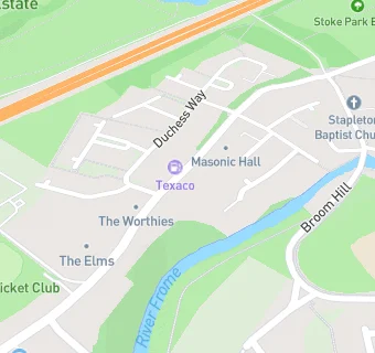 map for Masons Arms