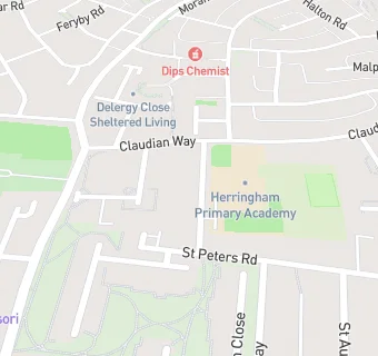 map for Herringham Primary Academy