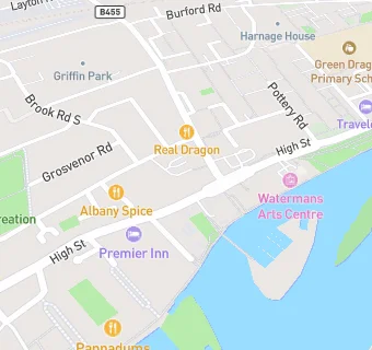 map for Brentford Off-Licence