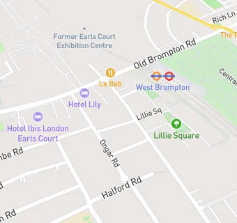 map for London Drinks Hub/The Night Spirit