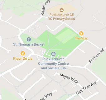 map for Pucklechurch Community Centre