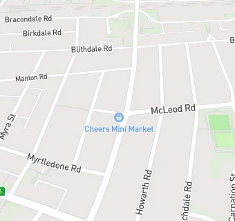 map for Cheers Mini Market