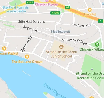 map for Cygnet Club @ Strand on The Green School