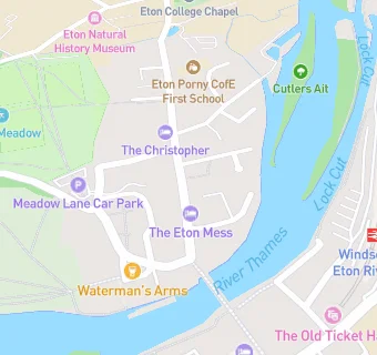 map for The Eaten Cafe