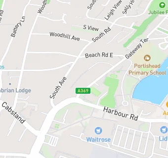 map for Portishead Primary After School Club