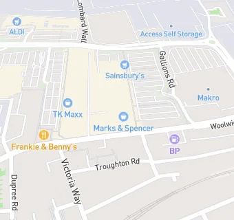 map for Marks & Spencer