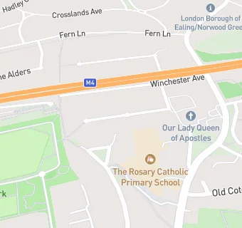 map for Heston Catholic Social Club