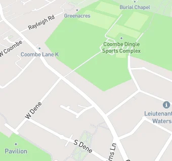 map for University of Bristol Coombe Dingle Sports Complex