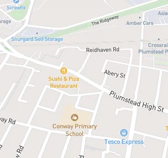 map for Plumstead Cash & Carry