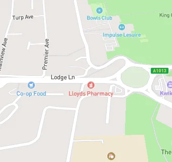 map for Lloydspharmacy