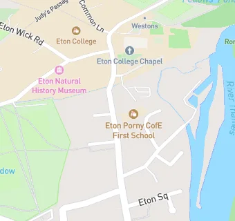 map for Eton Porny CofE First School