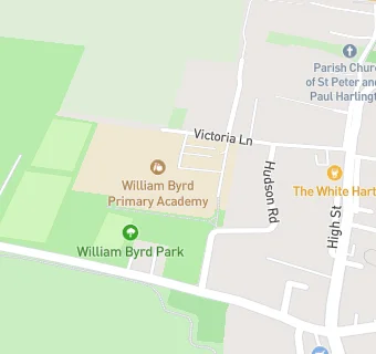 map for William Byrd Primary Academy