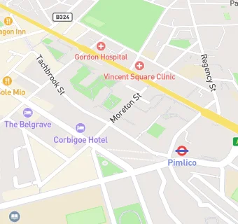 map for The Pride Of Pimlico Public House