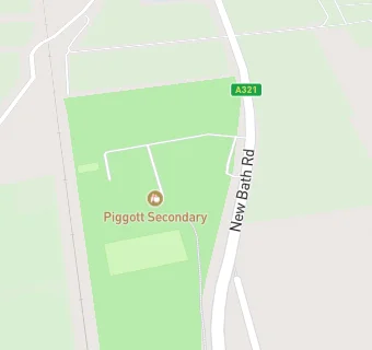 map for The Piggott School