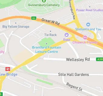 map for Kew Bridge Deli