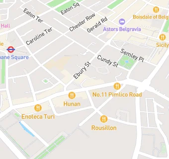 map for Hagen Espresso Bar Belgravia