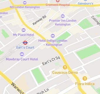 map for Marks & Spencer
