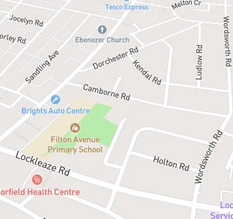 map for Filton Avenue Junior School