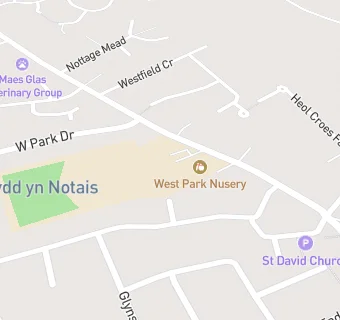 map for West Park Primary School