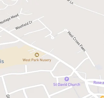 map for West Park Primary Canteen