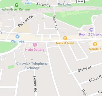 map for Chiswick Catholic Centre