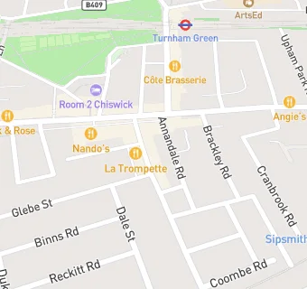 map for Vinoteca Chiswick