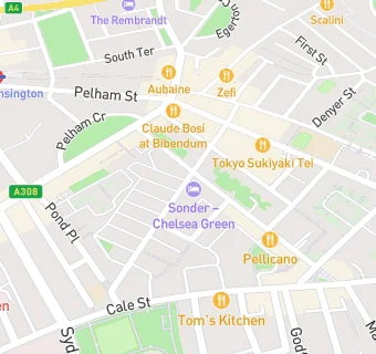 map for Sonder Chelsea Green