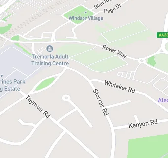 map for Tremorfa Take Away