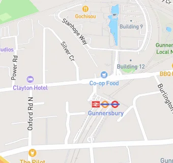 map for Gunnersbury Local