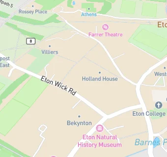 map for Waynflete At Eton College