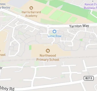 map for Northwood Primary School