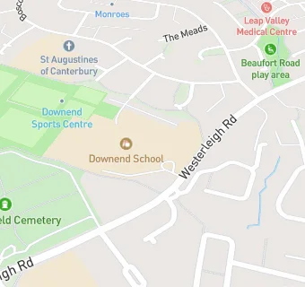 map for Caterlink At Downend School