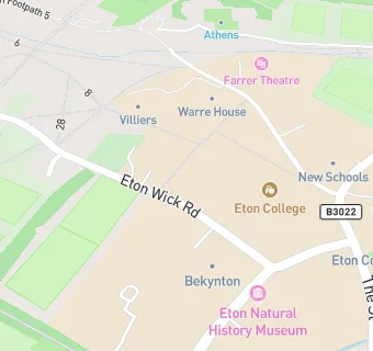 map for Westbury Eton College